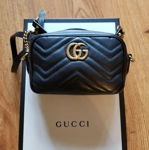 Gucci Marmont Camera Mini Crossbody Bag